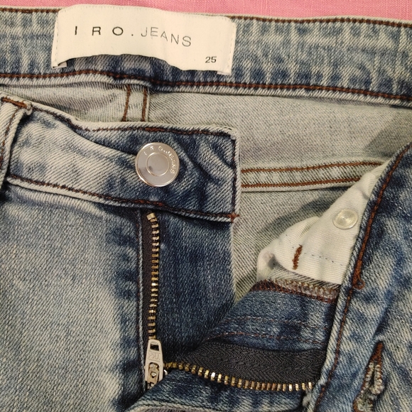 IRO AJUSTE SKINNY JEANS, BLUE 25 - Picture 5 of 8
